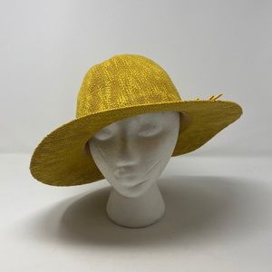 Marcus Adler New York Wide Brim Sun Hat – Mustard Yellow